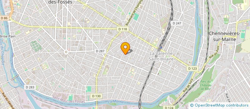 localisation de l'entreprise SCI GAY à SAINT-MAUR-DES-FOSSES