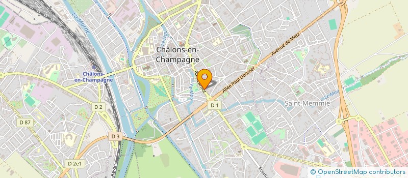 localisation de l'entreprise SCI GAY DAVID  CHALONS-EN-CHAMPAGNE