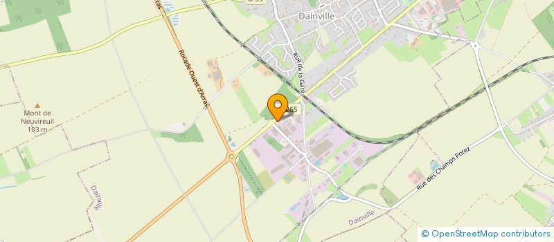 localisation de l'entreprise SCI GAY-LUSSAC  DAINVILLE