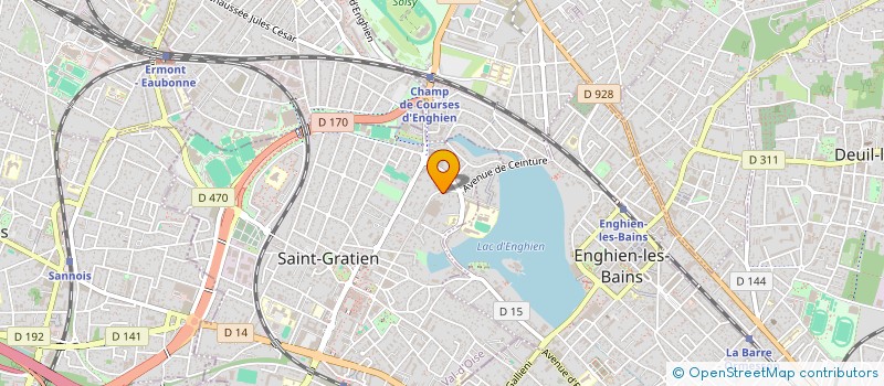 localisation de l'entreprise SCI GAY LUSSAC à SAINT-GRATIEN