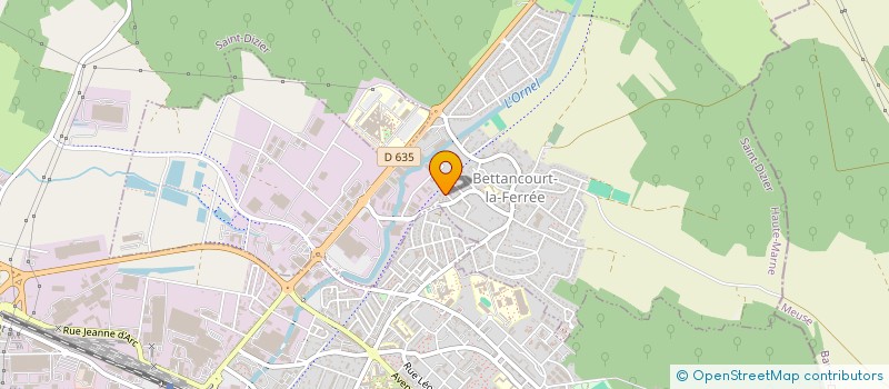 localisation de l'entreprise SCI GAYA à BETTANCOURT-LA-FERREE