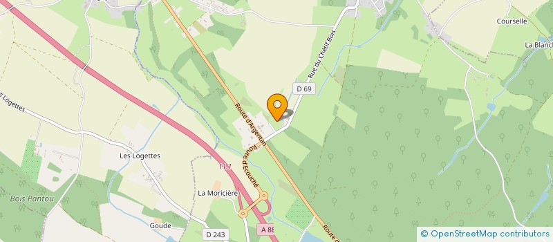 localisation de l'entreprise SCI GAYA  LA HOGUETTE