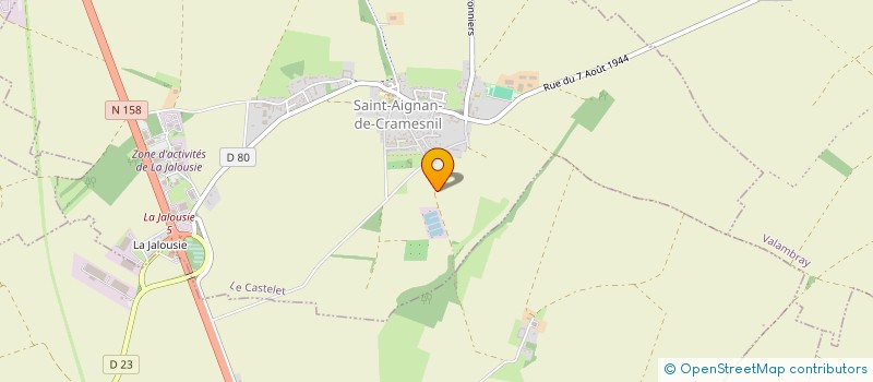 localisation de l'entreprise SCI GAYA  LE CASTELET