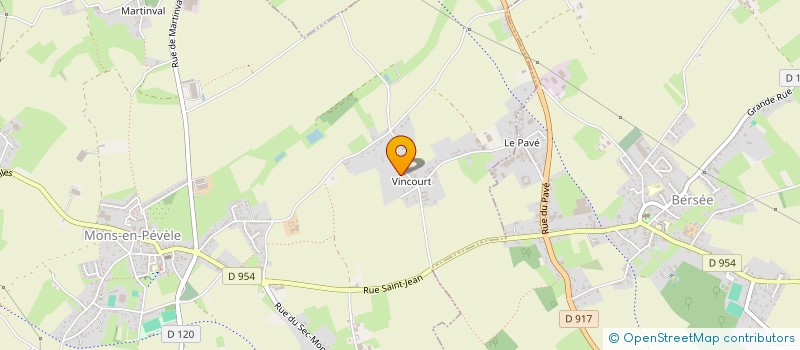 localisation de l'entreprise SCI GAYA  MONS-EN-PEVELE