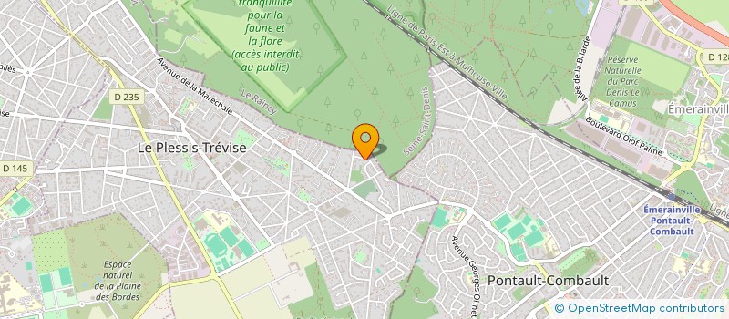 localisation de l'entreprise SCI GAYFIE  LE PLESSIS-TREVISE