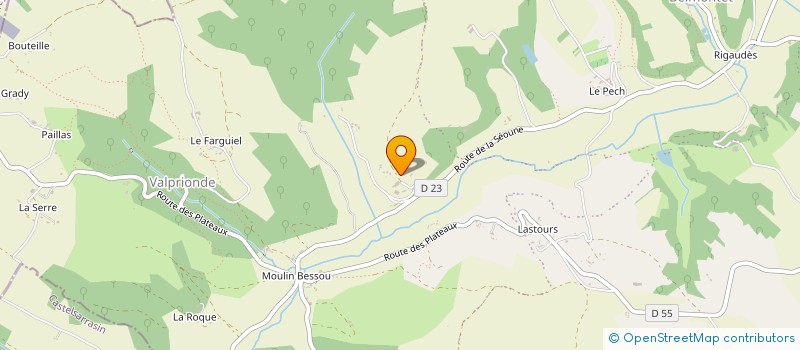 localisation de l'entreprise SCI GAYNER  MONTCUQ-EN-QUERCY-BLANC