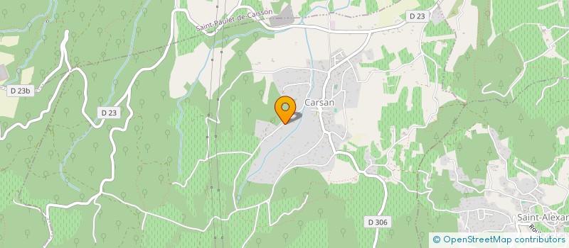 localisation de l'entreprise SCI GAYRAUD FRERES  CARSAN