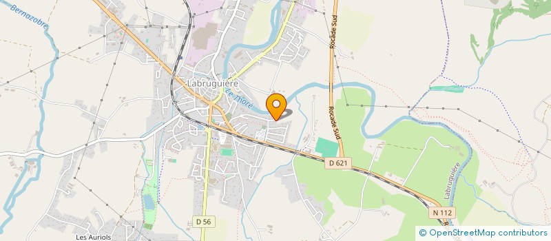 localisation de l'entreprise SCI GAYRAUD/GUEDON  LABRUGUIERE