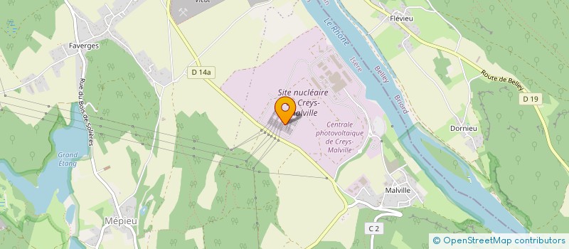 localisation de l'entreprise SCI GB  VEZERONCE-CURTIN