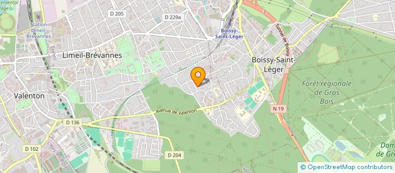 localisation de l'entreprise SCI GB à LIMEIL-BREVANNES