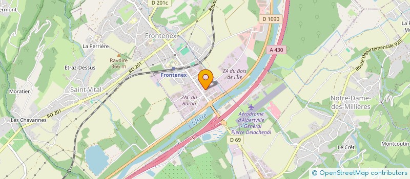 localisation de l'entreprise SCI GB FRONTENEX  FRONTENEX