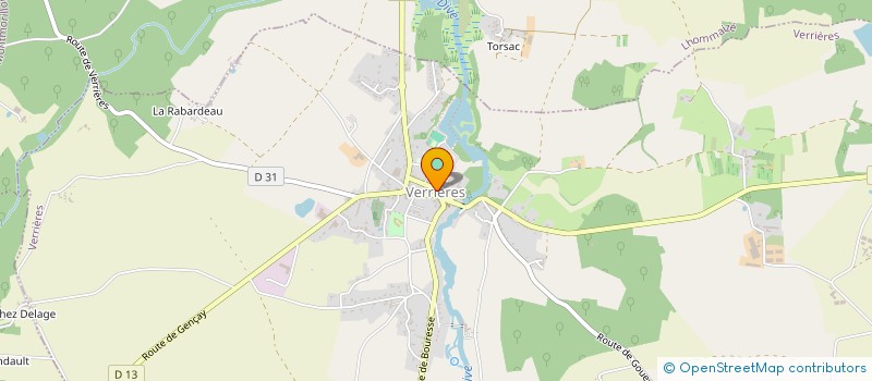 localisation de l'entreprise SCI GB IMM à VERRIERES