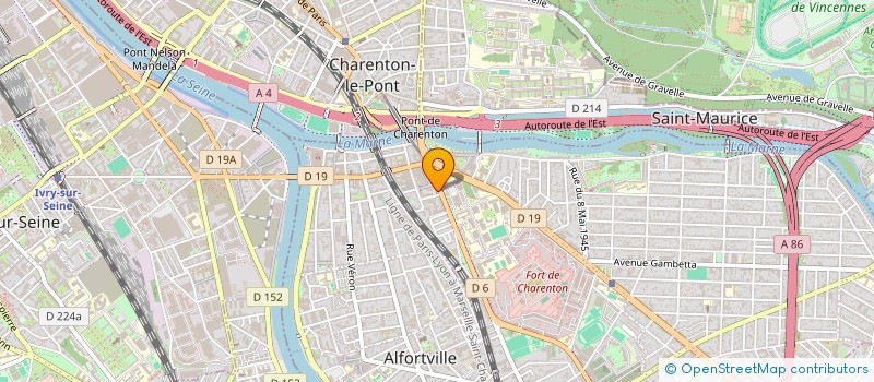 localisation de l'entreprise SCI GB INVEST à MAISONS-ALFORT