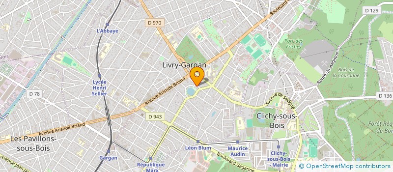 localisation de l'entreprise SCI GB-INVESTISSEMENT à LIVRY-GARGAN