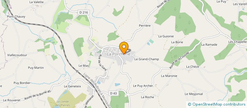 localisation de l'entreprise SCI GBCD  SAINT-GERMAIN-LES-BELLES