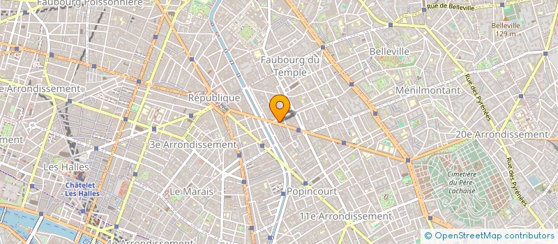 localisation de l'entreprise SCI GBGII  PARIS