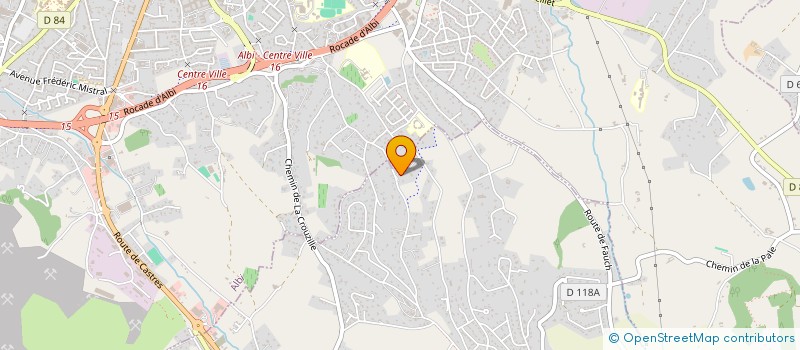 localisation de l'entreprise SCI GBMH  PUYGOUZON