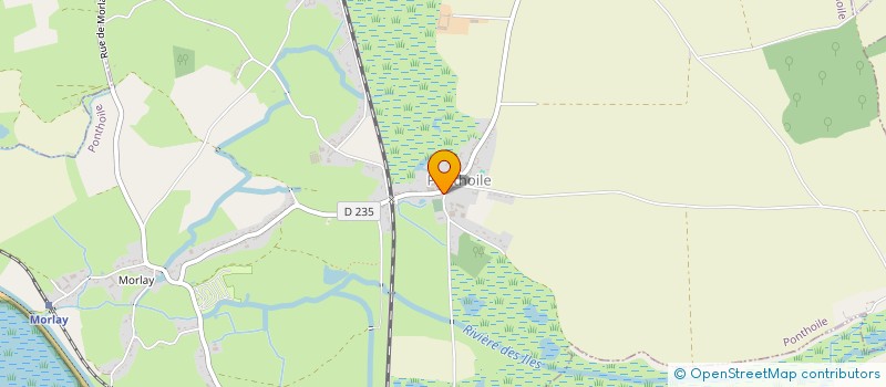 localisation de l'entreprise SCI GBOUTON  PONTHOILE