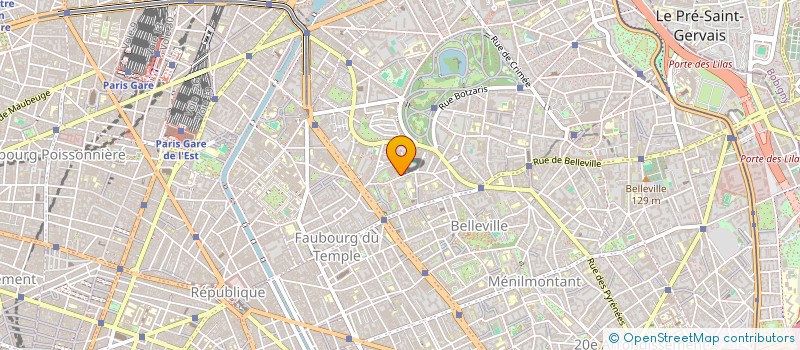 localisation de l'entreprise SCI GBP  PARIS