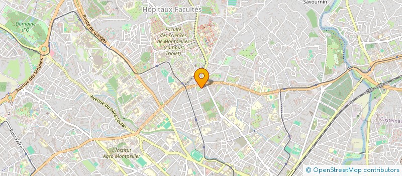 localisation de l'entreprise SCI GC à MONTPELLIER