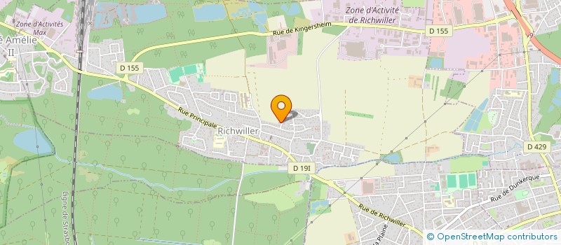 localisation de l'entreprise SCI GC  RICHWILLER