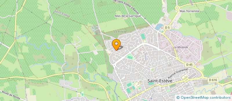 localisation de l'entreprise SCI GC DEPOT  SAINT-ESTEVE