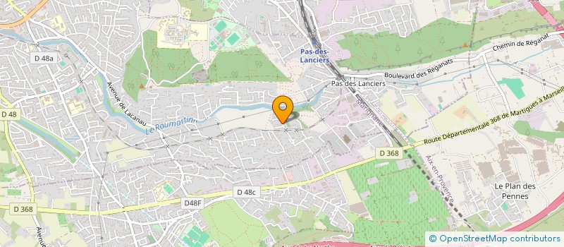 localisation de l'entreprise SCI GC IMMO  MARIGNANE