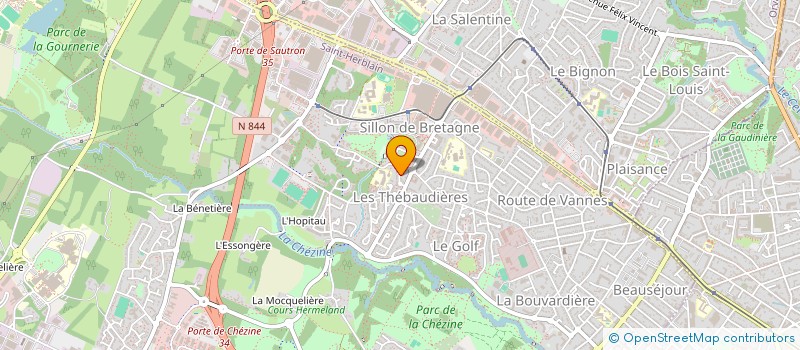 localisation de l'entreprise SCI GC IMMO  SAINT-HERBLAIN