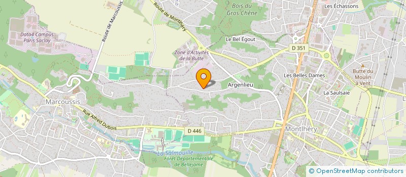 localisation de l'entreprise SCI GC'INVEST  MONTLHERY