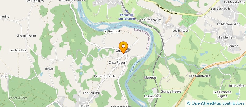 localisation de l'entreprise SCI GCA à SAINT-PRIEST-SOUS-AIXE