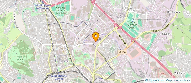 localisation de l'entreprise SCI GCAPR  SAINT-ETIENNE