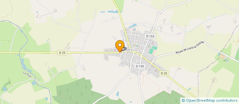 localisation de l'entreprise SCI GCB  BALLOTS