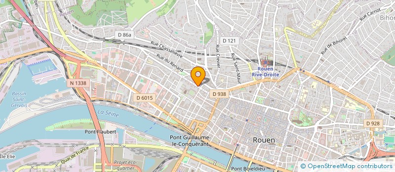 localisation de l'entreprise SCI GCBB à ROUEN