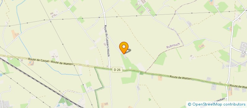 localisation de l'entreprise SCI GCC  RUBROUCK