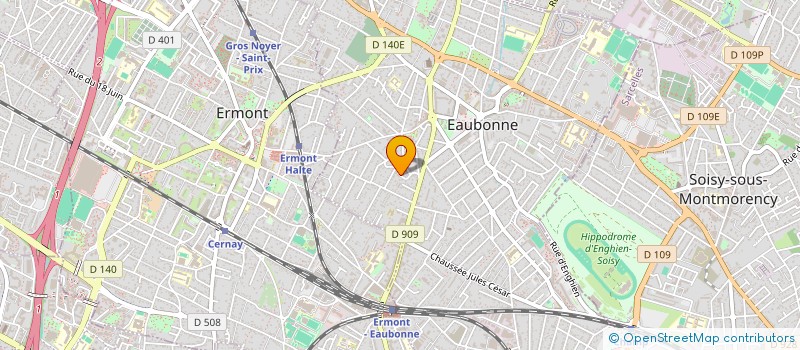 localisation de l'entreprise SCI GCFP PATRIMOINE à EAUBONNE