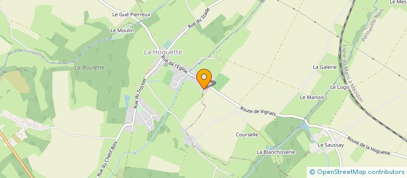 localisation de l'entreprise SCI GCLM  LA HOGUETTE