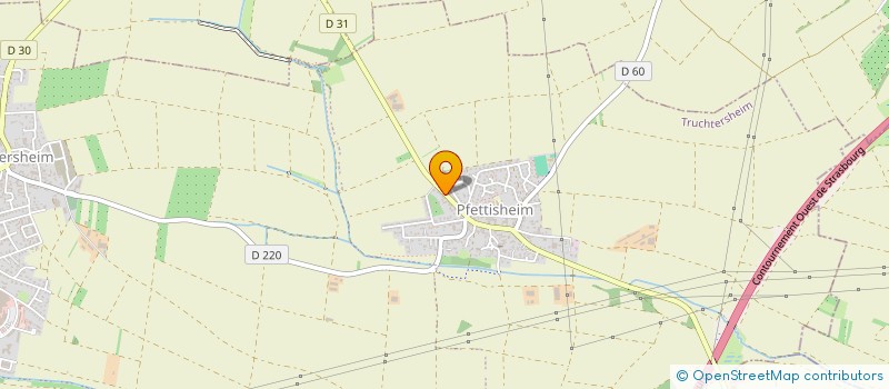 localisation de l'entreprise SCI GCN LES 3B  DINGSHEIM