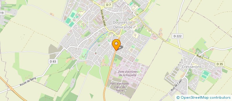 localisation de l'entreprise SCI GCTN  DOUVRES-LA-DELIVRANDE