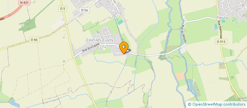 localisation de l'entreprise SCI GD  COIN-LES-CUVRY