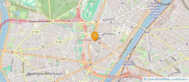 localisation de l'entreprise SCI GD BIS  PARIS