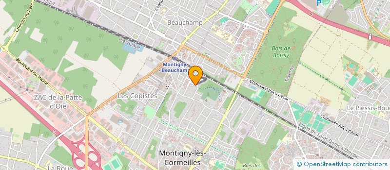 localisation de l'entreprise SCI GD IMMO  MONTIGNY-LES-CORMEILLES