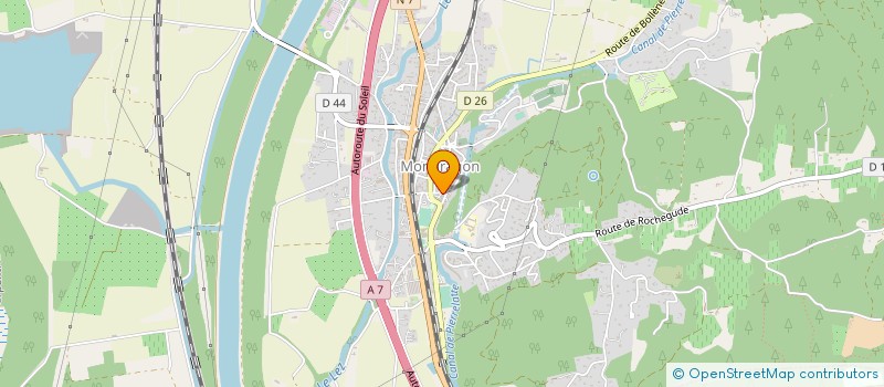 localisation de l'entreprise SCI GD-SMS  MONDRAGON