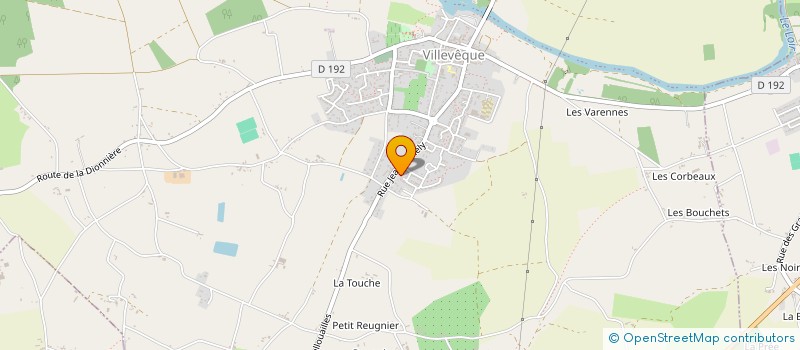 localisation de l'entreprise SCI GDA  RIVES-DU-LOIR-EN-ANJOU