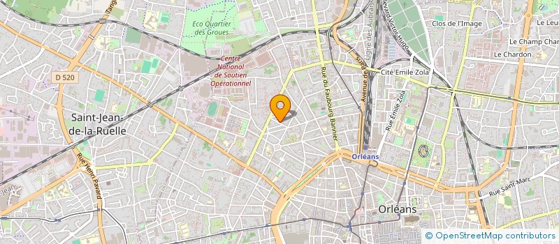 localisation de l'entreprise SCI GDA PRIME  ORLEANS