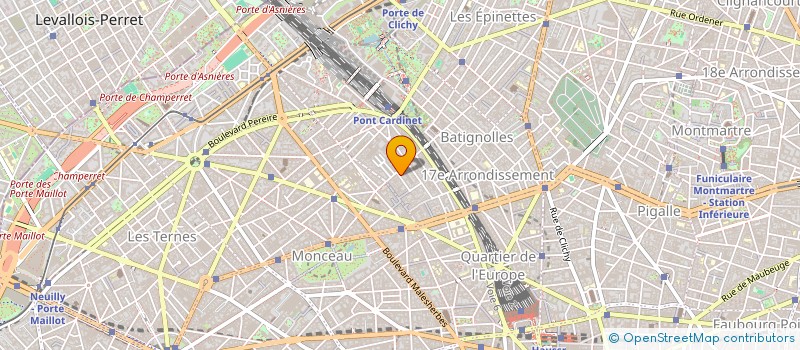 localisation de l'entreprise SCI GDB  PARIS