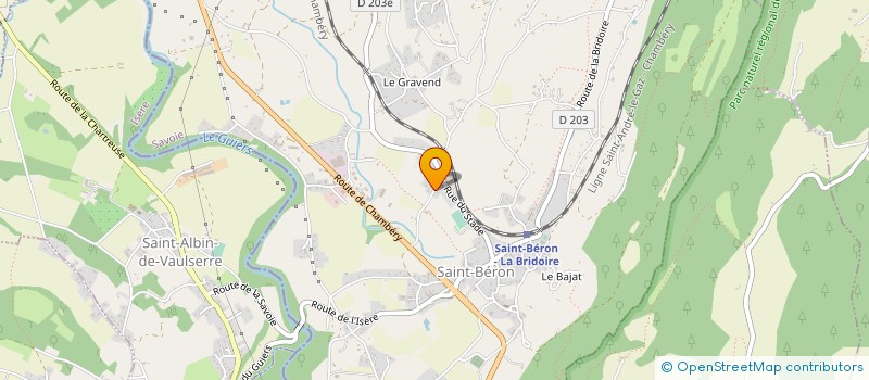 localisation de l'entreprise SCI GDC  SAINT-BERON