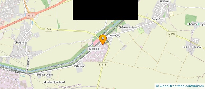 localisation de l'entreprise SCI GDFL  DOMPIERRE-SUR-MER