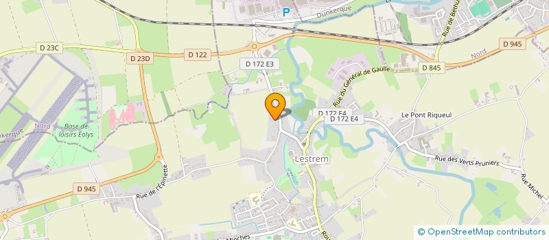 localisation de l'entreprise SCI GDI  LESTREM