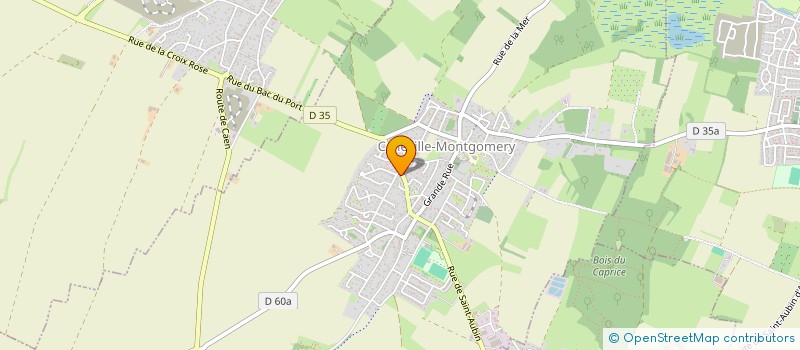 localisation de l'entreprise SCI GDL  COLLEVILLE-MONTGOMERY