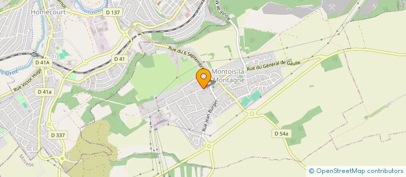 localisation de l'entreprise SCI GDM  RONCOURT